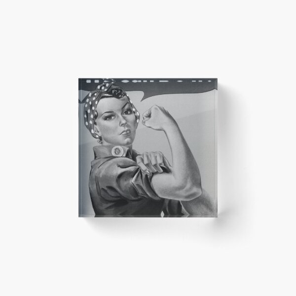 Item preview, Rosie the Riveter We Can Do It ! WWII Art  designed and sold by SolanaHouse.