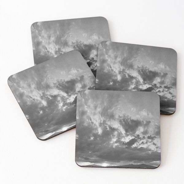 Item preview, ©HCS Winter Sunset IA Monochrome designed and sold by OmarHernandez.