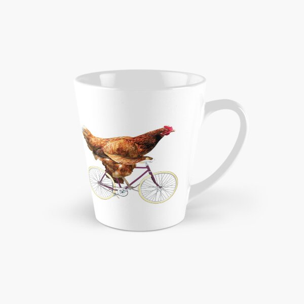 Item preview, Quirky Chicken Riding Bicycle designed and sold by RamiBeans.