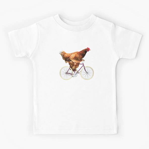 Item preview, Quirky Chicken Riding Bicycle designed and sold by RamiBeans.
