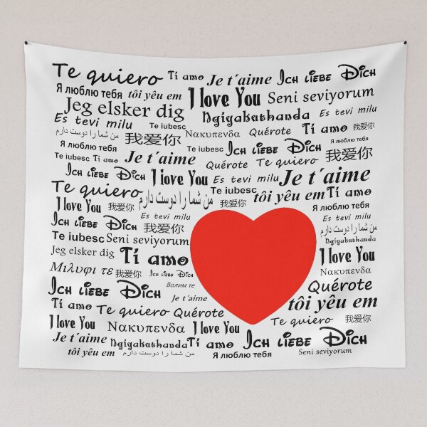 Item preview, I Love You - In Every Language designed and sold by mstfcntrk.