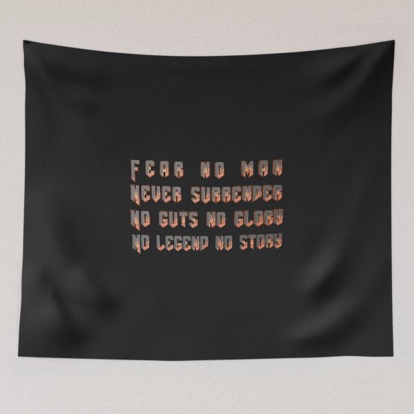 Item preview, Fear no man designed and sold by Lytazo.