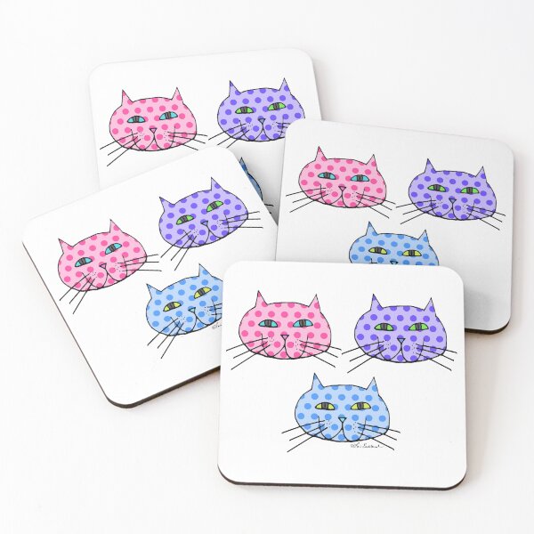 Item preview, Polka Dot Cats designed and sold by Lois Eastlund.