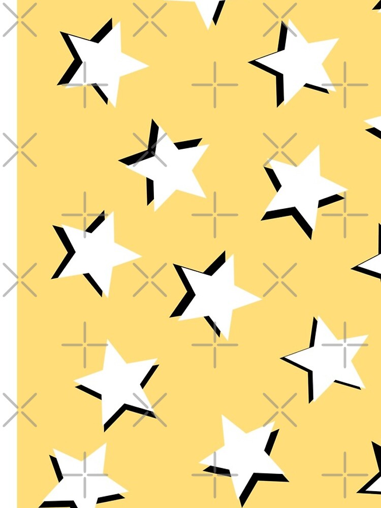 black with gold stars Sticker for Sale by jaceyerin