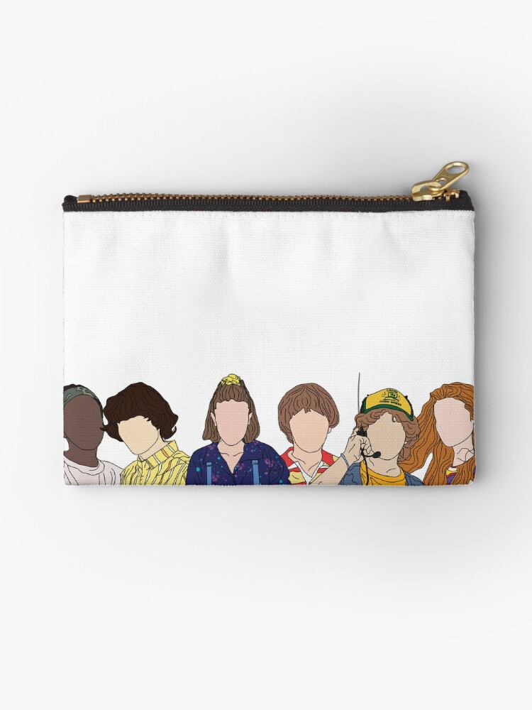 Makeup Bag Pencil Pouch Demogorgon Eleven Eleven from Stranger Things Stranger Things Carry All Pouch Stranger Things