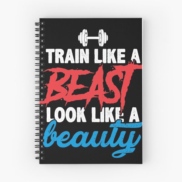 Item preview, Train Like A Beast Look Like A Beauty Shirt Gym Tee designed and sold by DynamicDesign.