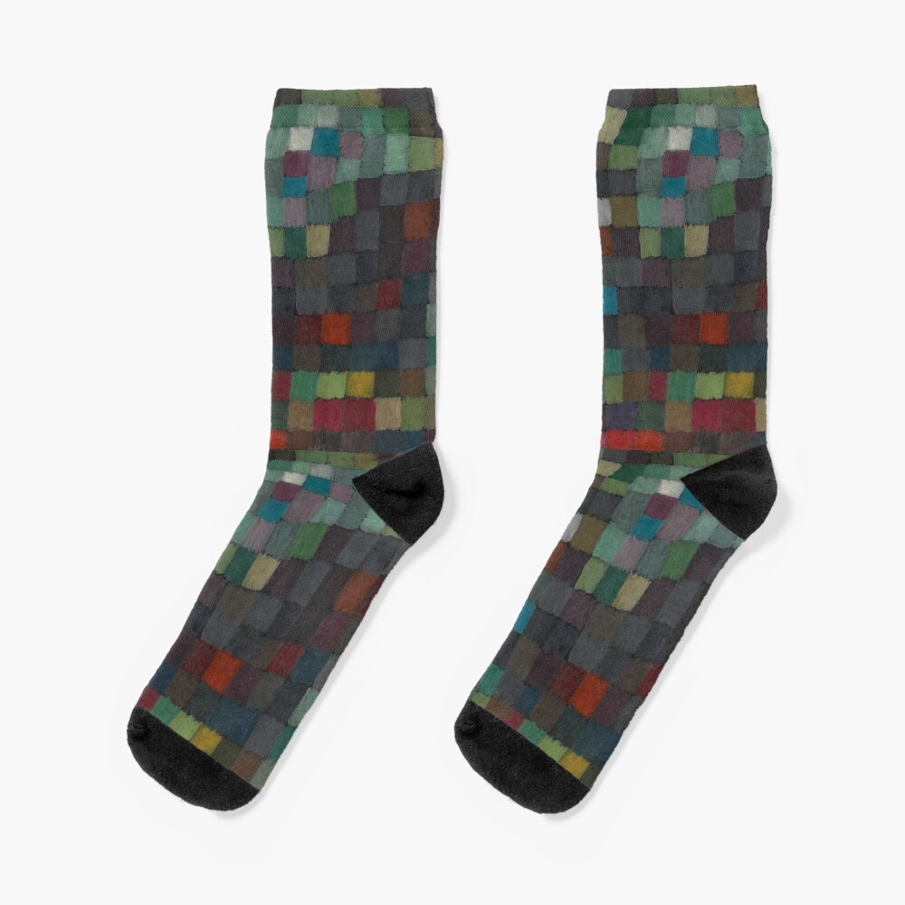 Paul Klee Detail Socks