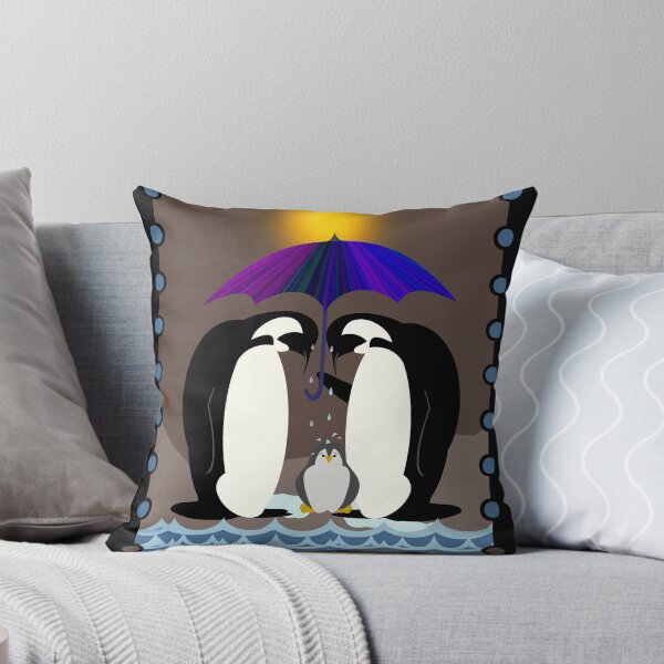Item preview, Climate Change Means Sad Penguins designed and sold by Melissa J Barrett.