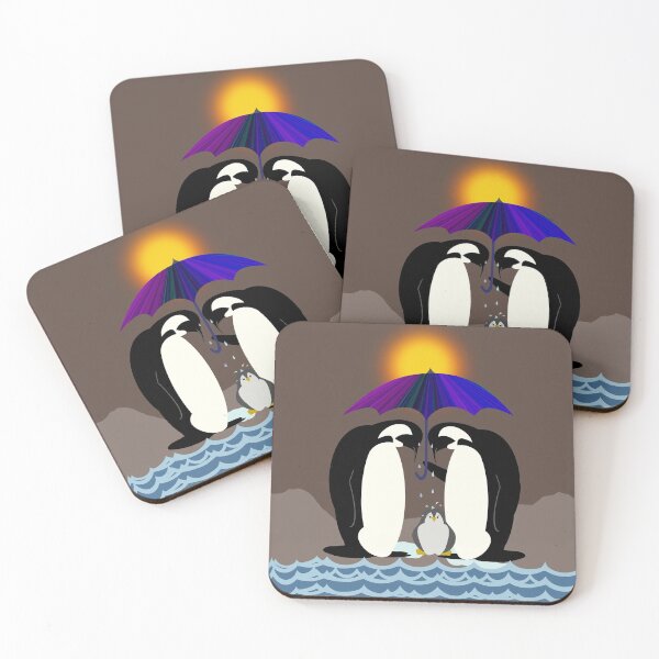 Item preview, Climate Change Means Sad Penguins designed and sold by Melissa J Barrett.