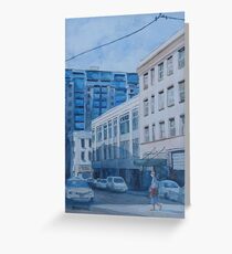 Afternoon on SW 11th Street Greeting Card