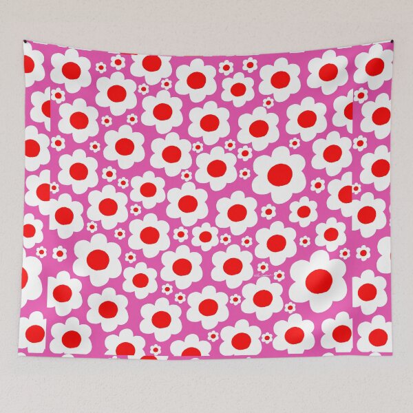 Item preview, Retro 60's Bright Pop Flowers designed and sold by Lois Eastlund.