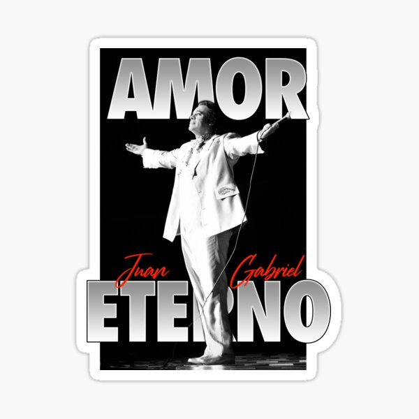 Juan Gabriel Amor Eterno Pegatina