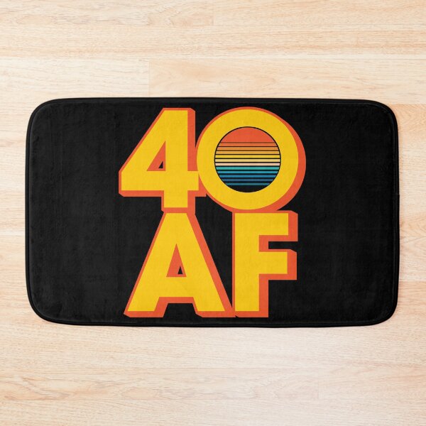 Item preview, 40 AF funny 40th birthday gift for women and men vintage Forty af born 1979 designed and sold by Scoopivich.