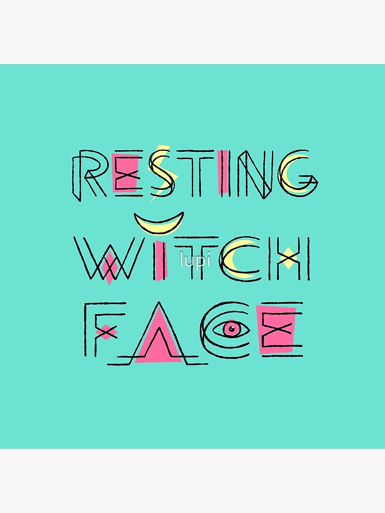 Resting Witch Face by lupi