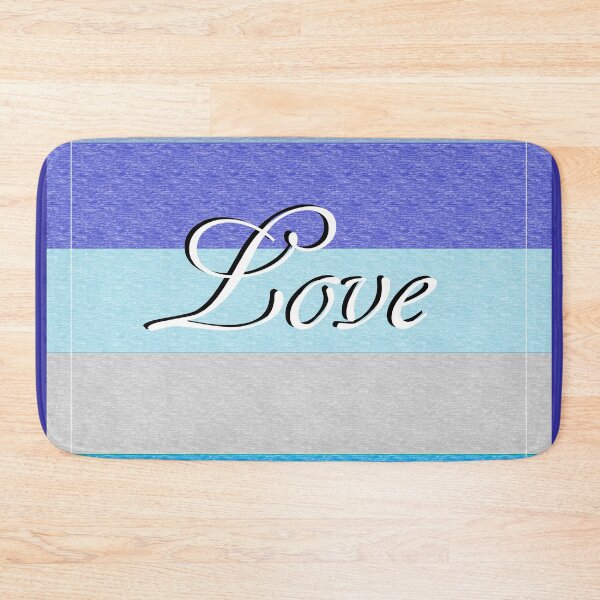 Item preview, LOVE on Blue designed and sold by EloiseArt.