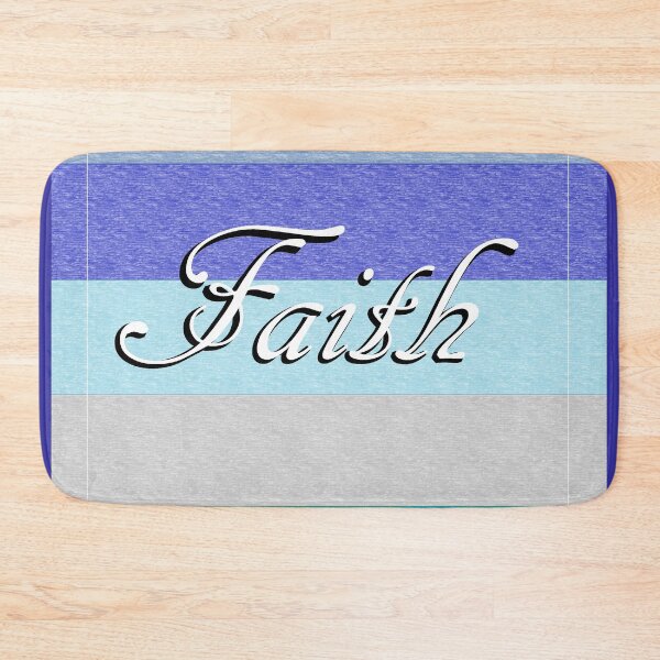 Item preview, FAITH on Blue designed and sold by EloiseArt.