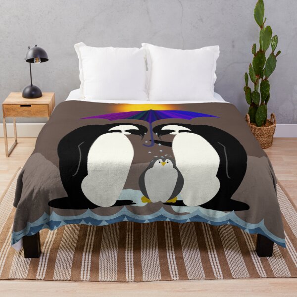 Item preview, Climate Change Means Sad Penguins designed and sold by Melissa J Barrett.