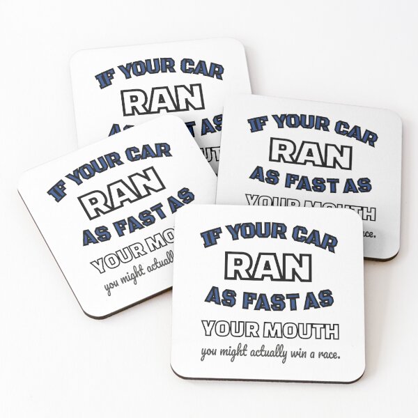 Item preview, Race Track Dirt and Asphalt Funny Mouth If Your Car Ran As Fast As Your Mouth You Might Actually Win Perfect Gift Ideas designed and sold by GabiBlaze.