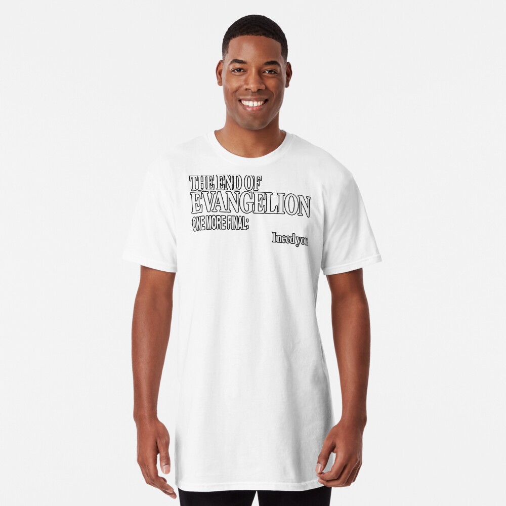 One More Final I Need You "I Need You - Evangelion One More Final " T-shirt by c444rdo | Redbubble