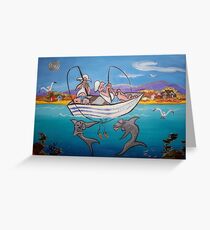 Fish'n'Ships2 Greeting Card