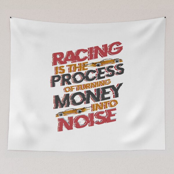 Item preview, Racing Turning Money to Noise Funny Track Car INVERTED Funny Gift Apparel Perfect for Boys and Girls of All Ages designed and sold by GabiBlaze.