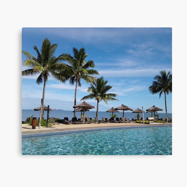 FIJI Islands Paradise Palms Canvas Print