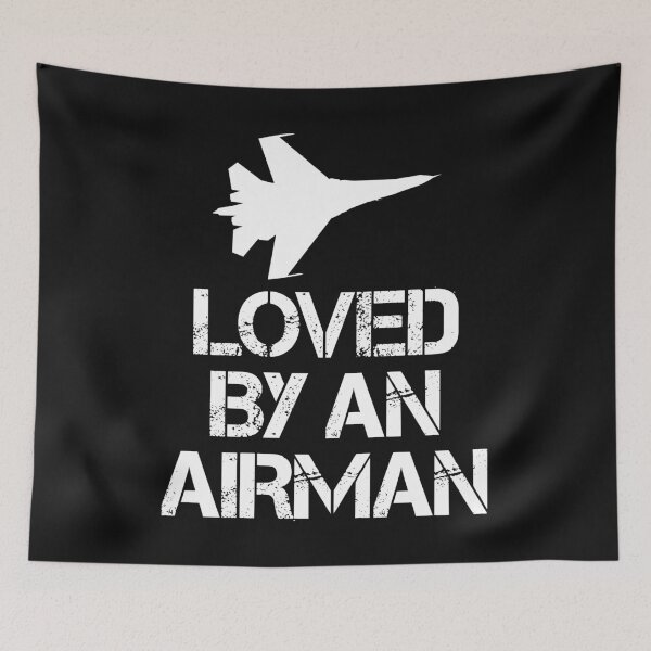 Item preview, Loved By An Airman Trained To Fly Airplane Gift designed and sold by Bendthetrend.