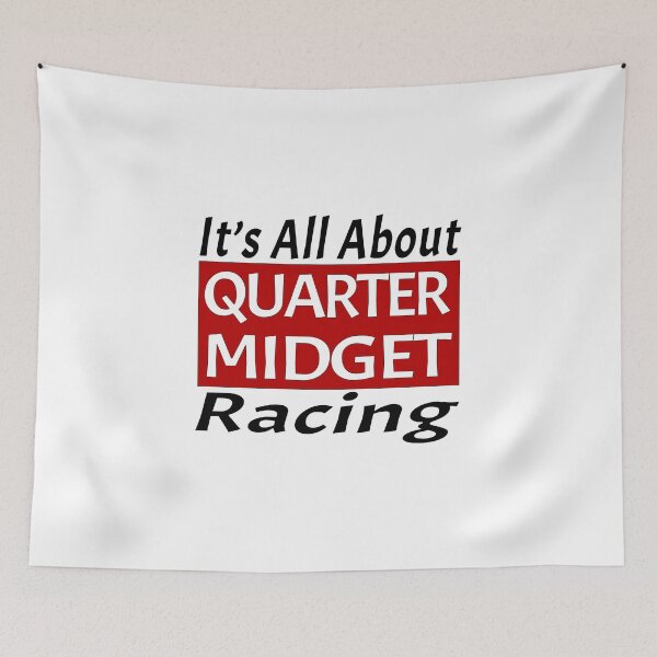 Item preview, Quarter Midget Racing Car Youth and Kids Red Funny Quarter Midget Racing Gift Ideas for All Ages designed and sold by GabiBlaze.