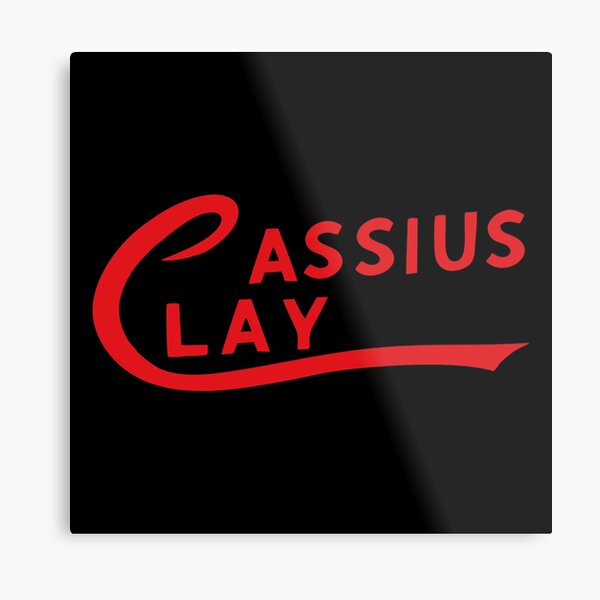 BEST SELLER Cassius Clay Merchandise Metal Print