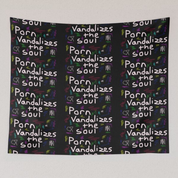 Item preview, Porn Vandalizes the Soul - Anti-Porn, Pornography Addiction Support Recovery designed and sold by Sabrina Dawkins.