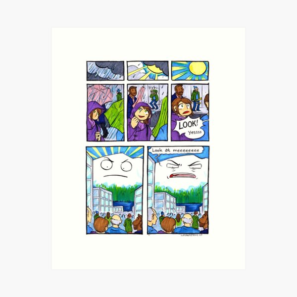 Wasted Talent - Mountain Transfixion Art Print