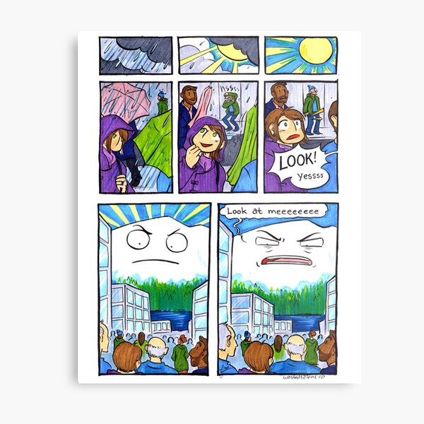 Wasted Talent - Mountain Transfixion Metal Print