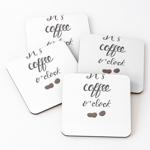Item preview, Coffee lovers fans reminder it's coffee time designed and sold by rachidkrouch.