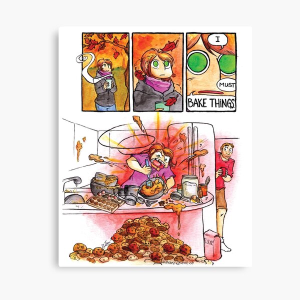 Wasted Talent - Fall Frenzy Canvas Print