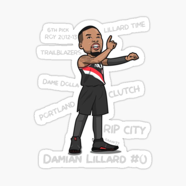 Item preview, Damian Lillard  designed and sold by rayd3rd.