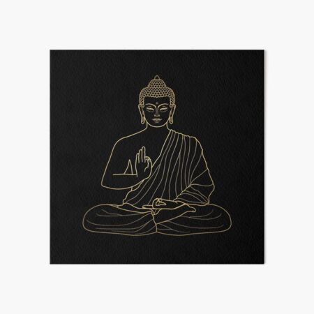 2DGOD-1084 Gautama Buddha Vector DXF EPS File Download - CNC INDIA