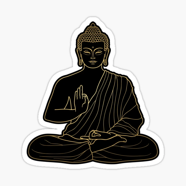 Golden Sitting Mat (Assana) for Meditation and Sitting (Large and Small)