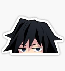 Giyuu Tomioka Peeker | The Water Pillar | Demon Slayer Sticker