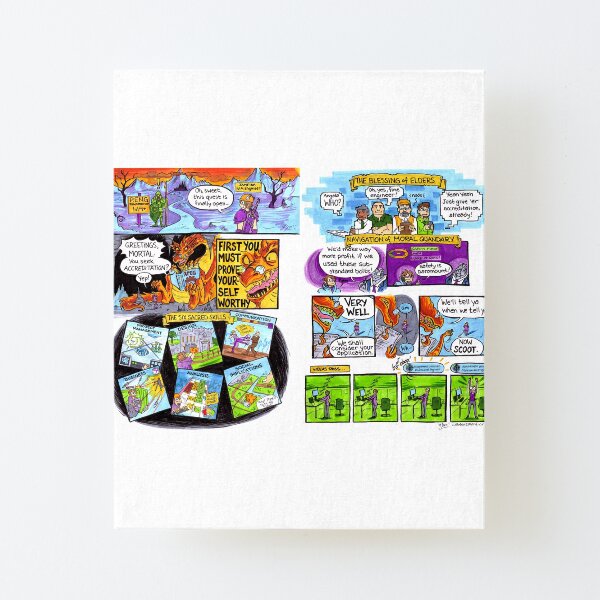 Wasted Talent - P.Eng Achievement Unlocked Canvas Mounted Print