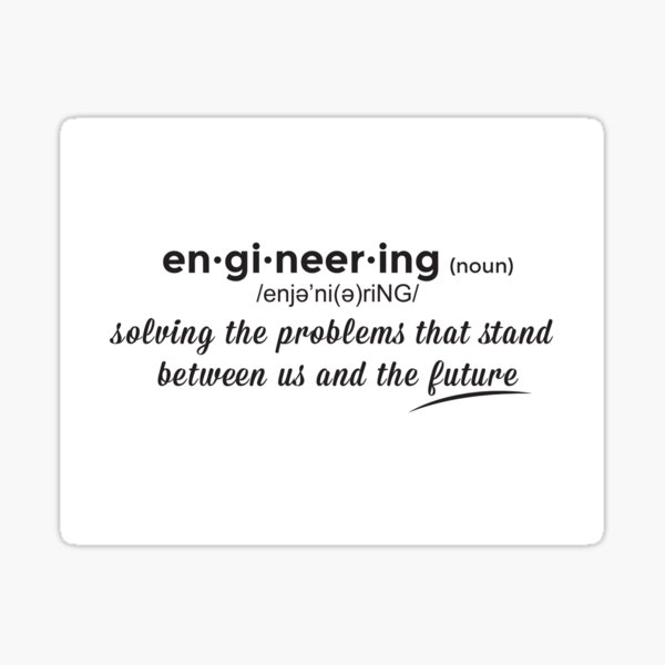 Engineering Defined Sticker