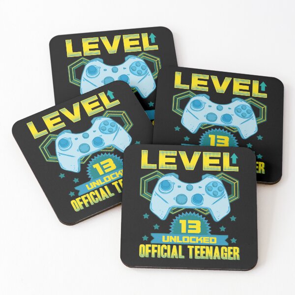 Artikelvorschau, Level 13 freigeschaltet! Offiziell ein Teenager! entworfen und verkauft von Jamrock Design.