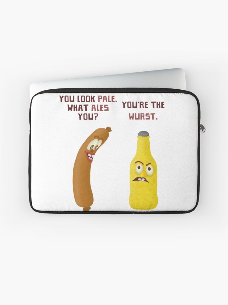 Beer Ale Bratwurst Joke Funny Cartoon Pun Beer Ale Bratwurst Joke Funny Cartoon Pun