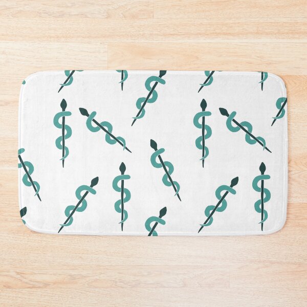 Item preview, Rods of Asclepius as a Symbol of Medicine designed and sold by Hodgepodge Bricolage.