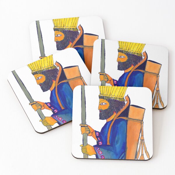 Item preview, The Persian Immortals | watercolor painting of The Persian Immortals  designed and sold by KARTICK DUTTA.