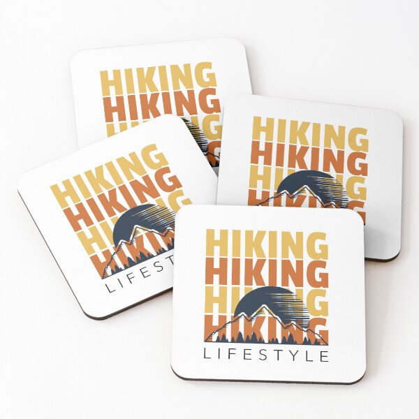 Item preview, Hiking Lifestyle Mountain Design designed and sold by Nextlevellife.
