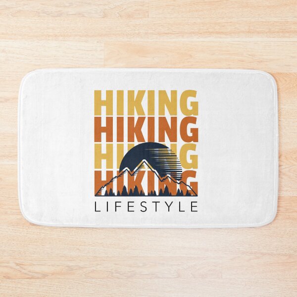 Item preview, Hiking Lifestyle Mountain Design designed and sold by Nextlevellife.