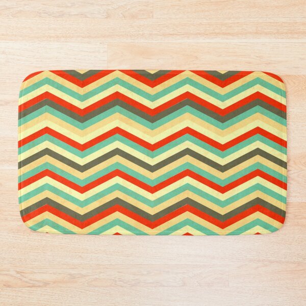 Item preview, Chevron de colores vintage designed and sold by pugmom4.