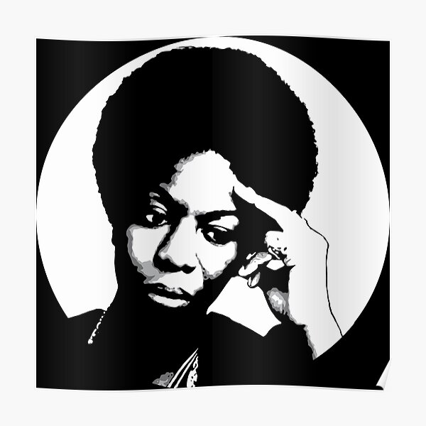 Nina simone Poster