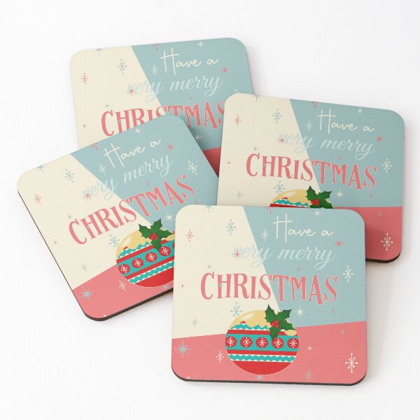 Item preview, Have a very merry Christmas - retro designed and sold by bluehair.