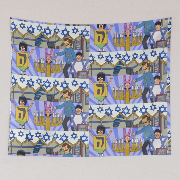Item preview, Bob's Burgers Says Happy Hanukkah designed and sold by Rachel Meiners.